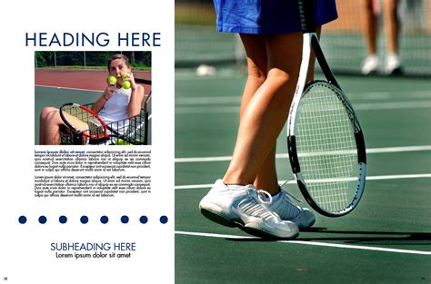 Tennis Yearbook Spreads 210 Yearbook Sports Spreads Ideas Yearbook