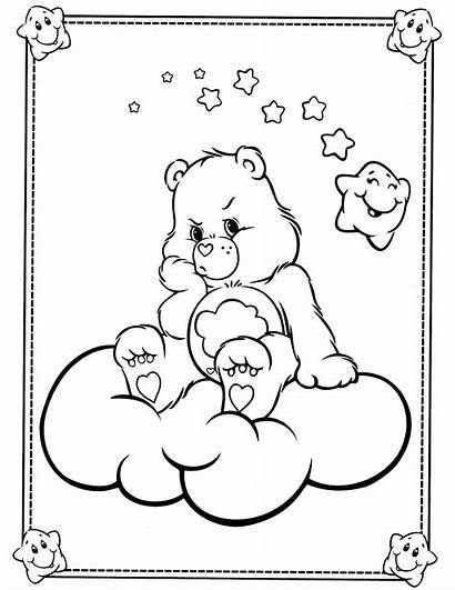 Coloring Care Bears Pages Bear Sheets Coloringcolor
