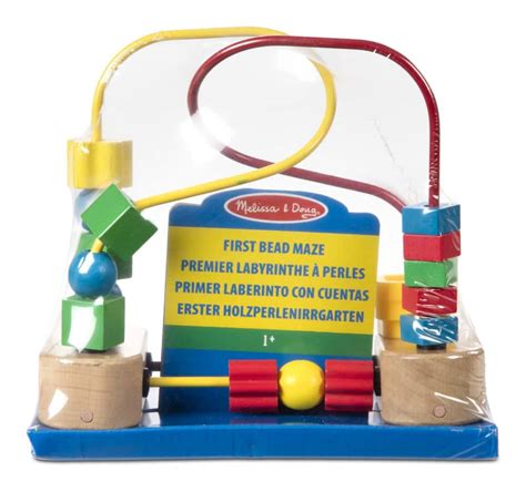 Melissa And Doug First Bead Maze Classic Toy For Infants Age 12m