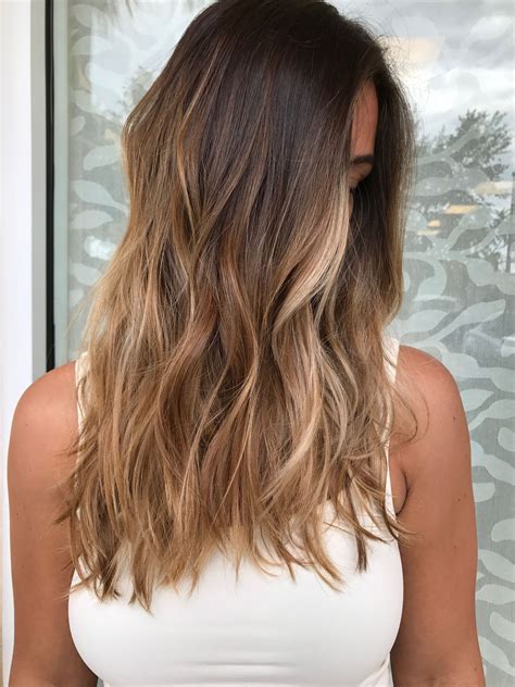 Honey Golden Balayage Brown Hair Balayage Brown Blonde Hair Brunette