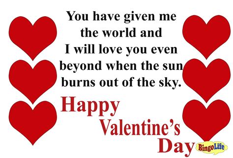 Valentines Day Quotes For Him Boyfriend And Husband Valentines Day
