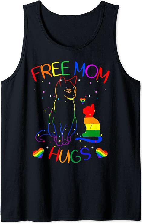 Rainbowmens Tops Tops Free Grandma Hugs Sheep Shirt Gay Pride Lgbt Flag Tank Top Free Shipping