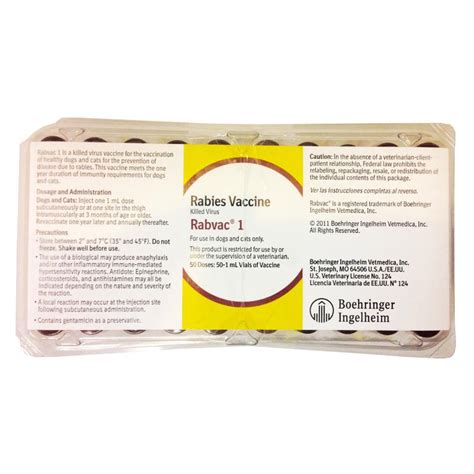 The bait does not pose a health risk to you or your pets, but it is. Rabvac-1 for dogs and cats | Buy Rabvac 1 rabies vaccine now