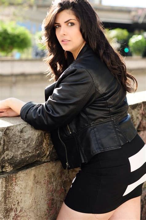 Caroline Ferreira Caroline Curves Leather Jacket Jackets Women