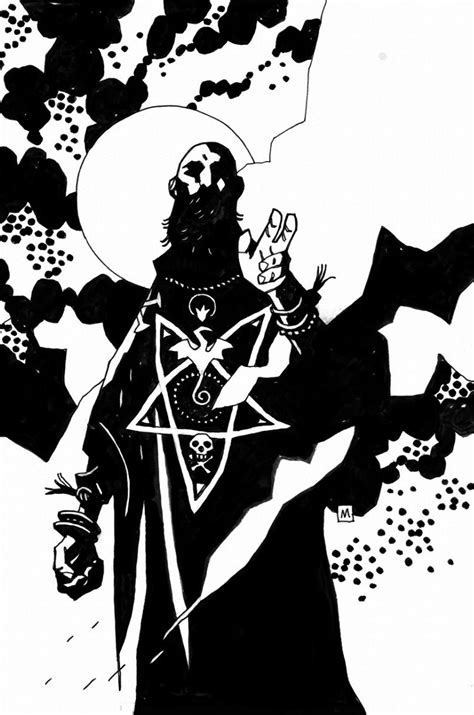 Rasputin By Mike Mignola Drawbold Ink Marvel Comics Dark Horse