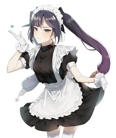 Pin By Moonarrow Komitto On Anime Maids Anime Maid Anime Girl Maid Outfit