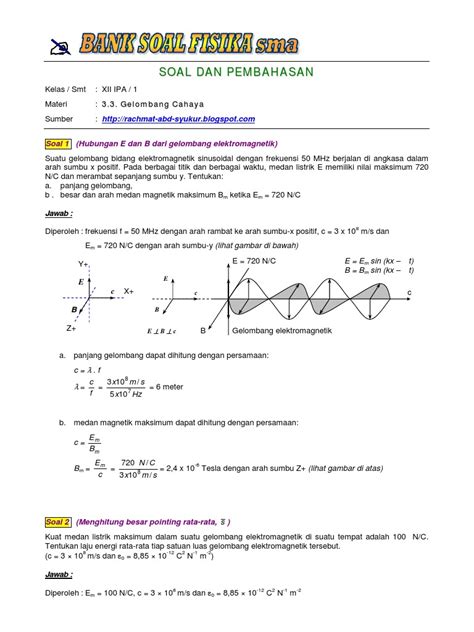 Maybe you would like to learn more about one of these? SOAL DAN PEMBAHASAN_GELOMBANG CAHAYA
