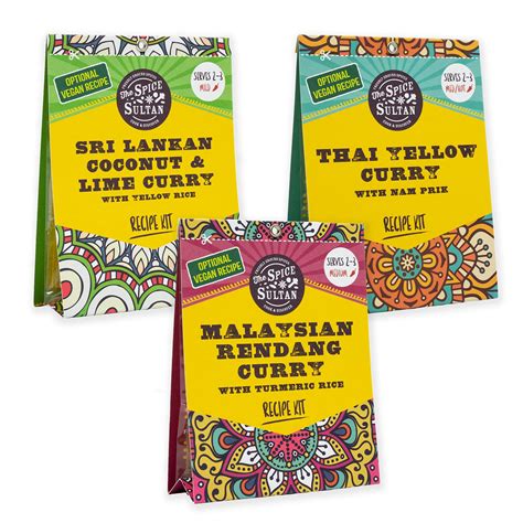 Buy The Spice Sultan Ultimate Asian Curry Kits Selection Box With