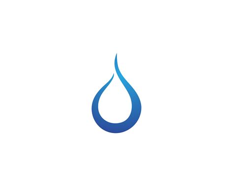 Water Drop Logo Template Vector Illustration Design 580529 Vector Art