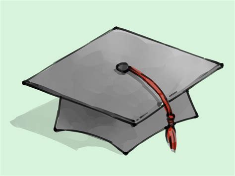 Graduation Drawings How To Draw A Graduation Cap 5 St With Pictures