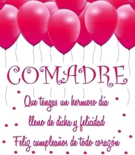 Total 34 Imagen Frases De Cumpleaños Para Una Comadre Viaterramx