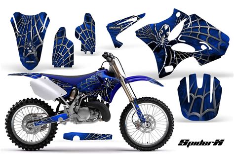 Yamaha Yz125 Yz250 2 Stroke 2002 2014 Graphics Kit Decals Spiderx