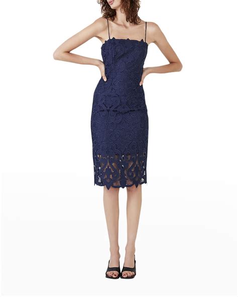 Bardot Lina Knee Length Lace Dress Neiman Marcus
