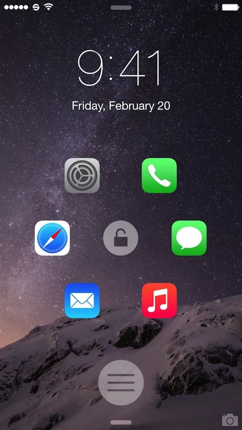 An Awesome Lock Screen Tweak Atom Is Now Available For Ios 8