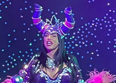 Katie Price Risks Wardrobe Malfunction In Plunging Dress During Pantomime Debut