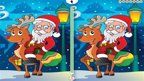 Christmas Find The Difference Game For Kids Toddlers And Adults By