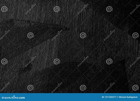 Black Paint Canvas Texture Background Stock Image Image Of Backdrop