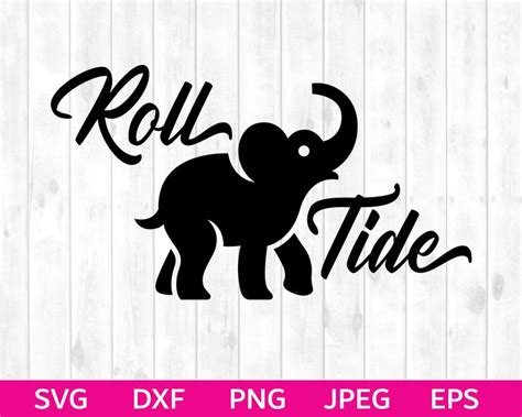 Download Roll Tide SVG Alabama SVG Roll Tide Silhouette & Cricut ...