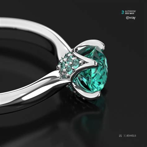 3d Jewelry Hq Rendering Scene Setups For 3ds Max With V Ray 3d Model In
