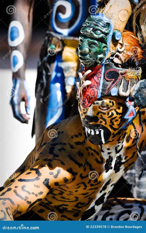 Mayan Ancient Warriors Editorial Stock Photo Image Of Colorful