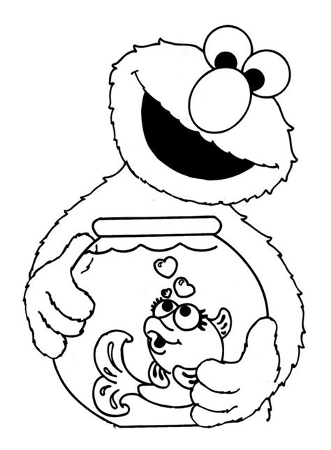 Set of 3 sesame street coloring books with stickers. Sesame street for kids - Sesame Street Kids Coloring Pages
