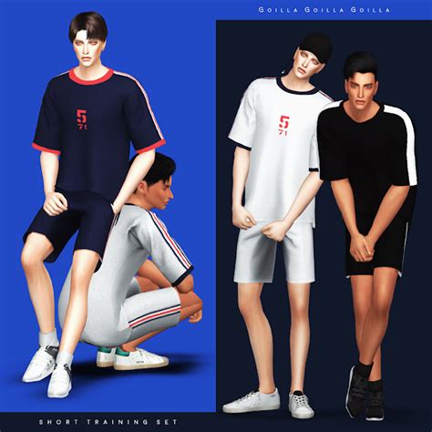 Male Sport Suit The Sims 4 P1 Sims4 Clove Share Asia Tổng Hợp