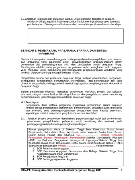 Akreditasi prodi menggunakan iaps 4.0. Contoh Borang Akreditasi Institusi Perguruan Tinggi 2014 ...