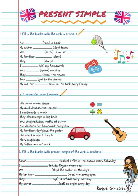 Present Simple Interactive And Downloadable Worksheet You Can Do The