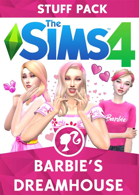 Barbies Dreamhouse Stuff Pack Mia Black Sims4 Sims 4 Sims 4