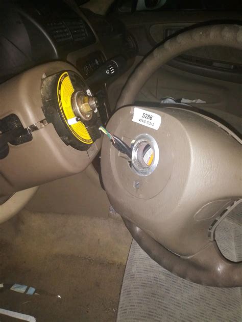 Anyone Ever See This Happen Broken Steering Wheel On 2001 Altima R
