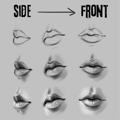 Art Tutorial How To Draw Lips