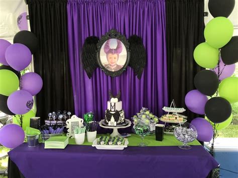 Pin By Karli Hennessy On Mckinleys Th Birthday Maleficent Party