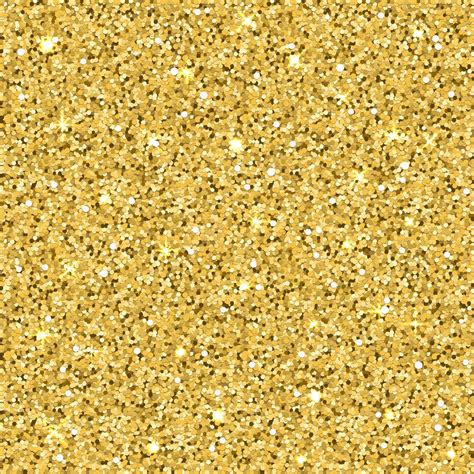 Premium Vector Vector Gold Glitter Texture Realistic Seamless Pattern