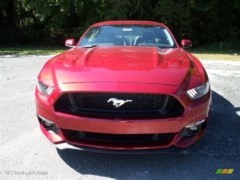 2016 Ruby Red Metallic Ford Mustang Gt Coupe 107952201 Photo 10