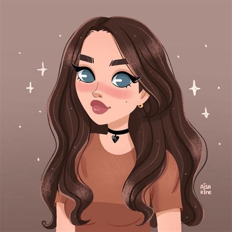 Anna On Instagram I Thought Its Time To Draw Myself For An Avatar