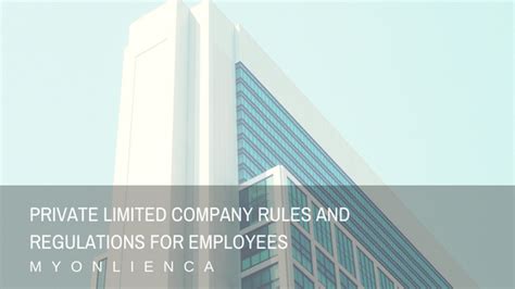 Can a company have different rules for different employees? Pvt Ltd Company Rules and Regulations for Employees ...