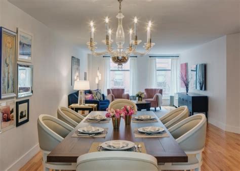 salon avec salle à manger : cohabitation de style et d’élégance