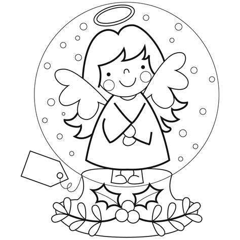 This color book was added on 2017 12 05 in christmas coloring page and was printed 676 times by kids and adults. Snow Globe Coloring Pages - GetColoringPages.com