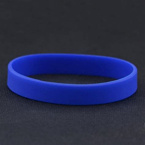 2pc Silicone Rubber Elasticity Wristband Wrist Band Cuff Bracelet