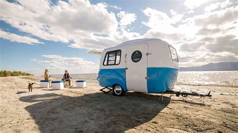 Happier Campers Latest Trailer Features A Bed Kitchenette And Bathroom