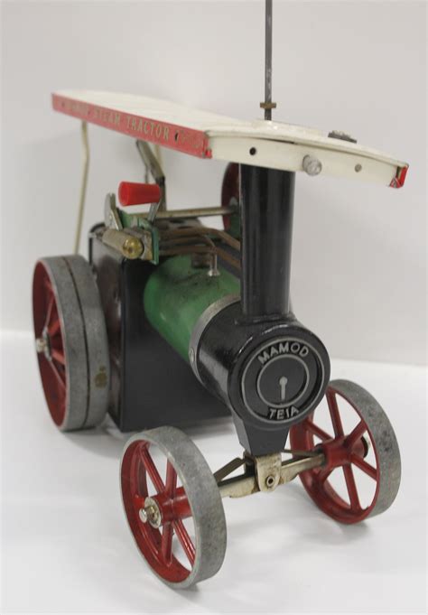 Mamod Live Steam TE1a Traction Engine Steam Tractor With Wagon Unboxed