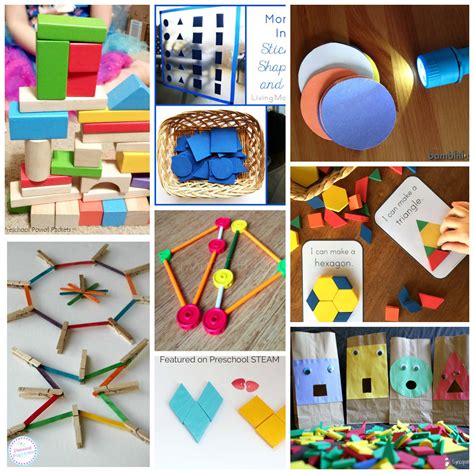 It's also about how to manipulate those so, do i need to explain why i adore shape activities like this train craft? Easy and Fun Shape Activities for Preschoolers