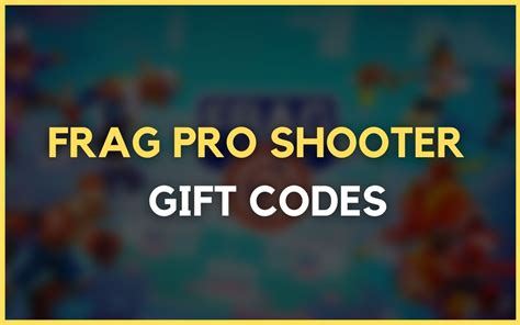 Frag Pro Shooter T Codes September 2022 Gamingspace
