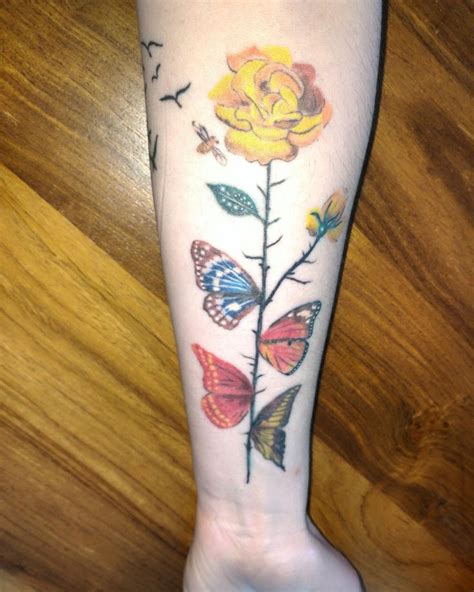 La Rose Aux Papillons De Dalí Dali Tattoo Salvador Dali