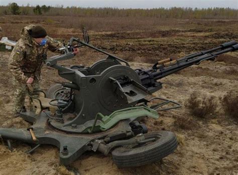 Ukraine Launches Manufacturing Of Zu 23 Anti Aircraft Cannon