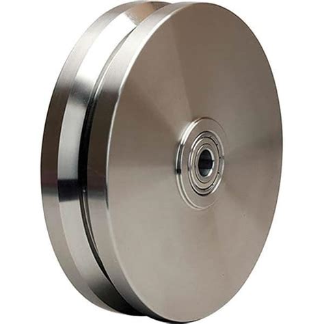 Hamilton 8 Diam X 2 Wide Stainless Steel Caster Wheel 52126513