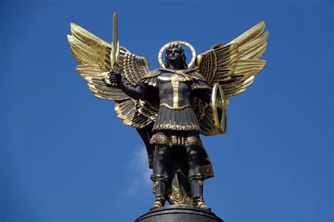 St Michael The Archangel Is The Patron Saint Of Kyiv The Capital Of