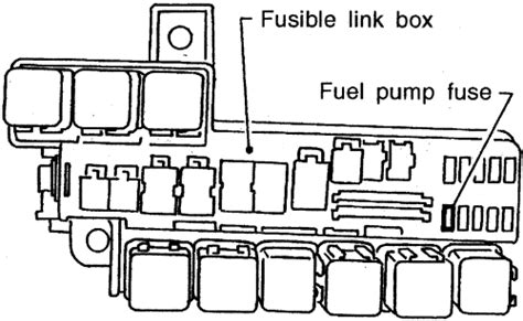1996 Toyota Camry Fuel Pump Wiring Diagram