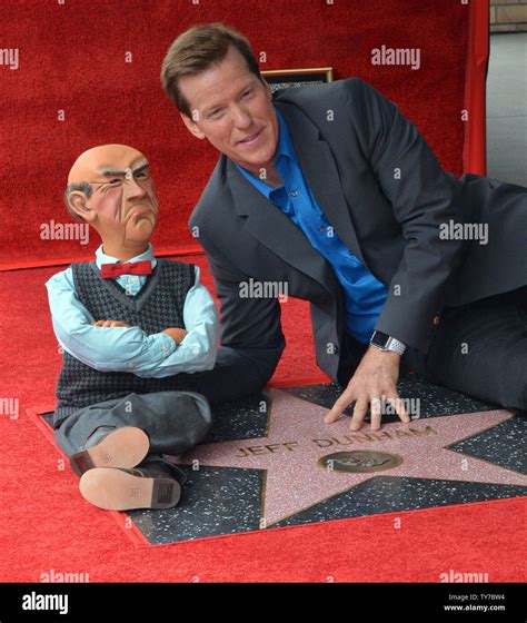 American Ventriloquist And Comedian Jeff Dunham And His Puppet Walter