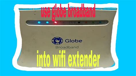 How To Make Old Router Into A Wifi Extender Globe Broadband Youtube